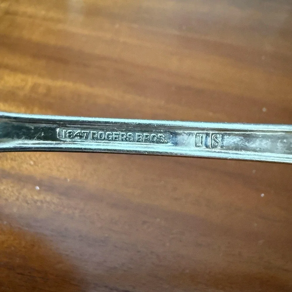 Set of 6 Vintage‎ 1847 Rogers Bros IS Place Oval Soup Spoon 7 1/4